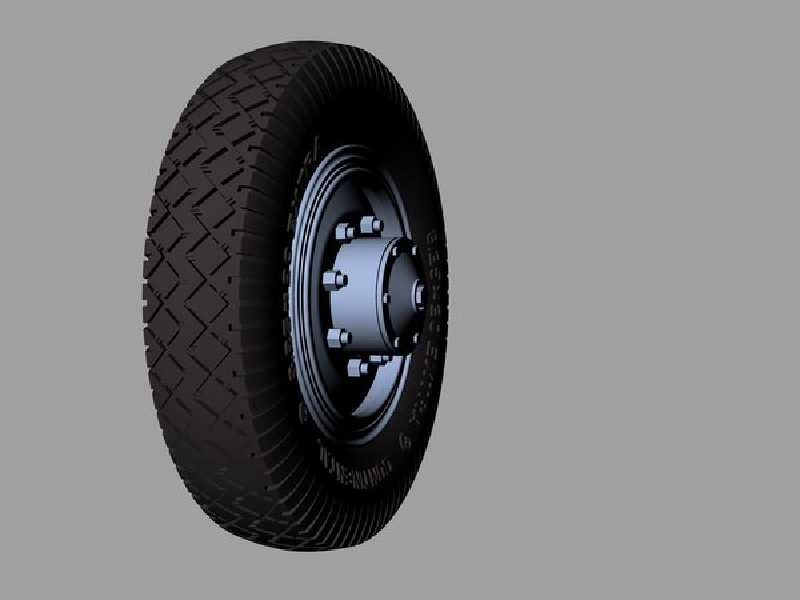 M-35 Adgz-daimler Road Wheels (Continental) - zdjęcie 1