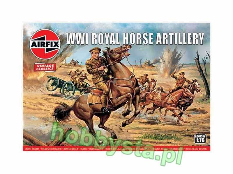 Królewska artyleria konna - I Wojna Światowa - zdjęcie 1 Królewska artyleria konna - I Wojna Światowa - zdjęcie 1