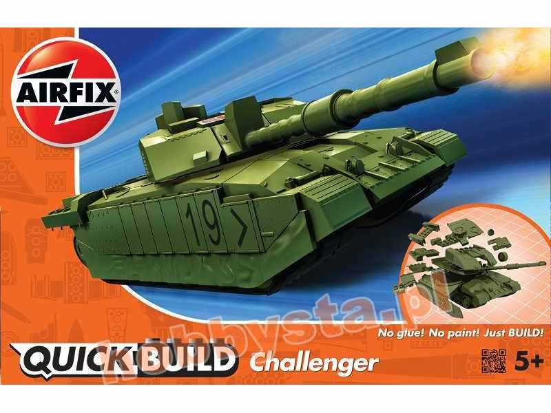 QUICK BUILD Challenger Tank - zdjęcie 1 QUICK BUILD Challenger Tank - zdjęcie 1