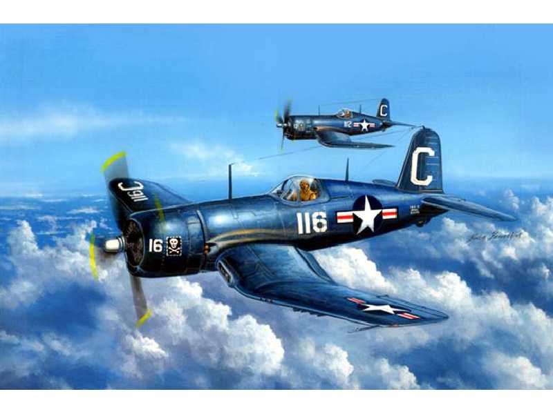 Myśliwiec F4U-4 Corsair wczesna wersja - zdjęcie 1 Myśliwiec F4U-4 Corsair wczesna wersja - zdjęcie 1
