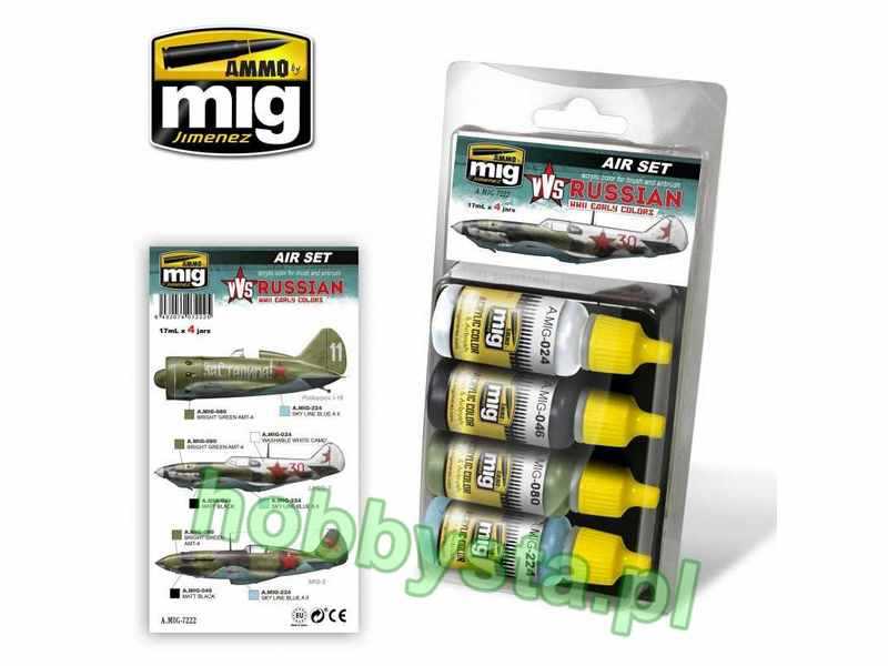 VVS WWII Russian Early AircRAFt Set - zdjęcie 1 VVS WWII Russian Early AircRAFt Set - zdjęcie 1