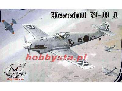 Niemiecki myśliwiec Messerschmitt Bf-109A - zdjęcie 1