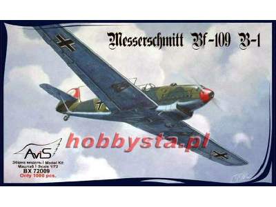 Niemiecki myśliwiec Messerschmitt Bf-109 B-1 - zdjęcie 1