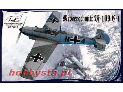Niemiecki myśliwiec Messerschmitt Bf-109 C-1  - zdjęcie 1