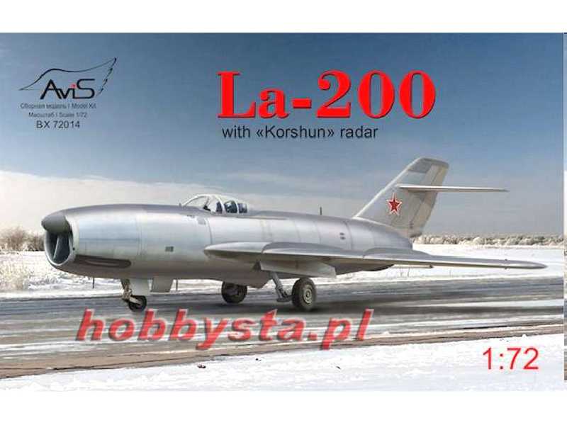 Lavochkin La-200 with Korshun radar - zdjęcie 1 Lavochkin La-200 with Korshun radar - zdjęcie 1