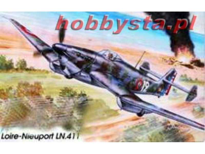 Loire-Nieuport LN 411 francuski bombowiec nurkujący - zdjęcie 1 Loire-Nieuport LN 411 francuski bombowiec nurkujący - zdjęcie 1