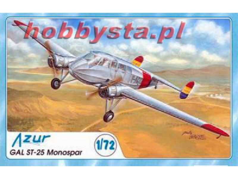 Gal ST-25 Monospar brytyjski samolot cywilny - zdjęcie 1