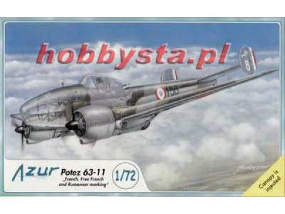 Potez 63-11 francuski samolot rozpoznawczy - zdjęcie 1