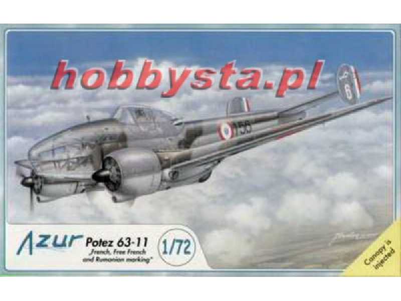 Potez 63-11 francuski samolot rozpoznawczy - zdjęcie 1 Potez 63-11 francuski samolot rozpoznawczy - zdjęcie 1