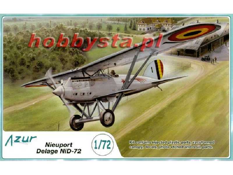 Nieuport Delage NiD-72 francuski myśliwiec - zdjęcie 1 Nieuport Delage NiD-72 francuski myśliwiec - zdjęcie 1