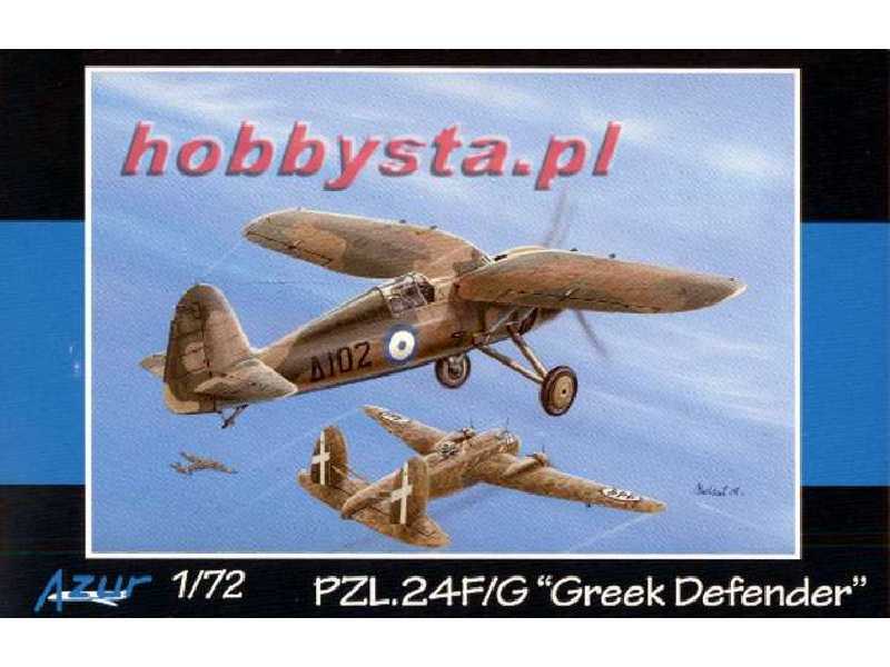 Myśliwiec PZL.24F/G Greek Defender - zdjęcie 1 Myśliwiec PZL.24F/G Greek Defender - zdjęcie 1