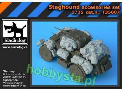 Staghound Accessories Set For Bronco Kit, 19 Resin Parts - zdjęcie 2