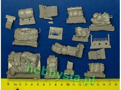 Staghound Accessories Set For Bronco Kit, 19 Resin Parts - zdjęcie 4