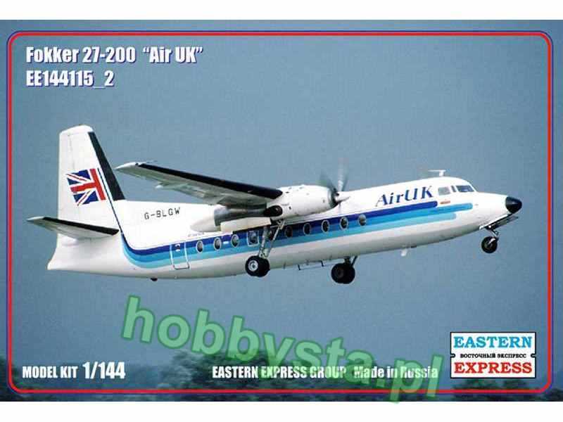 Fokker 27-200 Air Uk - zdjęcie 1 Fokker 27-200 Air Uk - zdjęcie 1