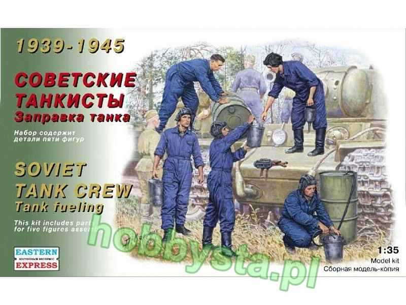 1939 - 1945 Soviet Tank Crew Tank Fueling - zdjęcie 1 1939 - 1945 Soviet Tank Crew Tank Fueling - zdjęcie 1