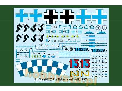 Me262 A-1A myśliwiec niemiecki - zdjęcie 3