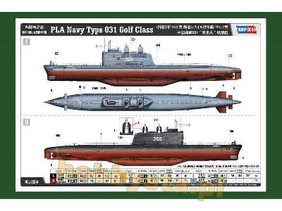 Chiński okręt podwodny Typ 031 klasy Golf - zdjęcie 4