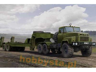 Russian Kraz-260b Tractor With Maz/chmzap-5247g Semitrailer - zdjęcie 1