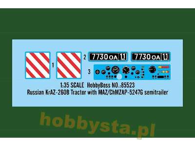 Russian Kraz-260b Tractor With Maz/chmzap-5247g Semitrailer - zdjęcie 3