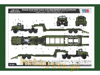 Russian Kraz-260b Tractor With Maz/chmzap-5247g Semitrailer - zdjęcie 5