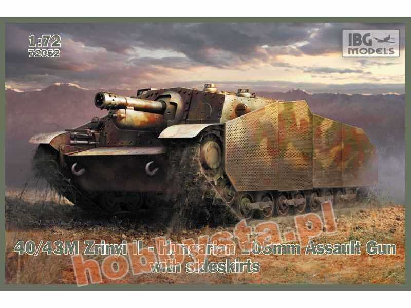 40/43M Zrinyi II 105mm węgierskie działo szturmowe z osłonami - zdjęcie 1 40/43M Zrinyi II 105mm węgierskie działo szturmowe z osłonami - zdjęcie 1