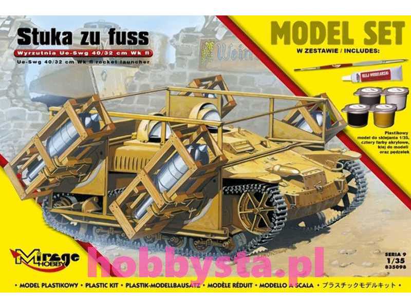 STUKA zu FUSS' wyrzutnia UE-sWG 40/32cm Wk Fl - zdjęcie 1 STUKA zu FUSS' wyrzutnia UE-sWG 40/32cm Wk Fl - zdjęcie 1