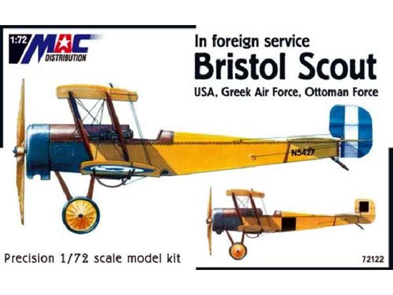 Bristol Scout in foreign service - zdjęcie 1 Bristol Scout in foreign service - zdjęcie 1