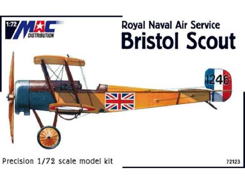 Bristol Scout Royal Naval Air Service - zdjęcie 1 Bristol Scout Royal Naval Air Service - zdjęcie 1