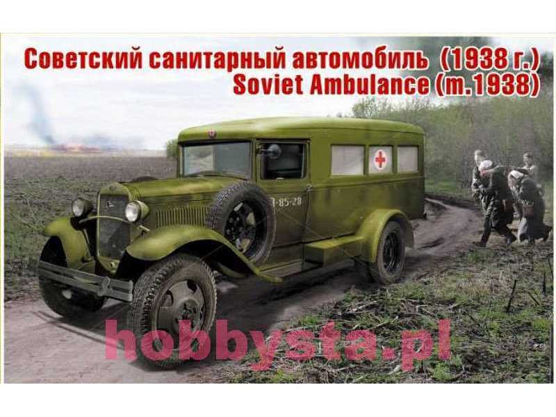 GAZ-55 Ambulans (1938) - zdjęcie 1 GAZ-55 Ambulans (1938) - zdjęcie 1