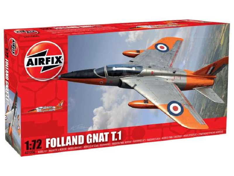 Folland Gnat T1 - samolot szkoleniowy - zdjęcie 1 Folland Gnat T1 - samolot szkoleniowy - zdjęcie 1