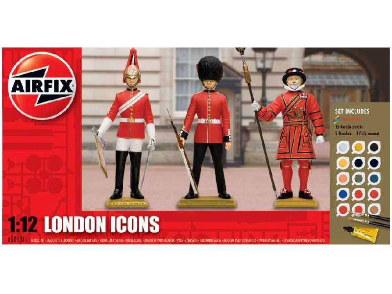 Figurki Symbole Londynu - Zestaw podarunkowy - zdjęcie 1 Figurki Symbole Londynu - Zestaw podarunkowy - zdjęcie 1