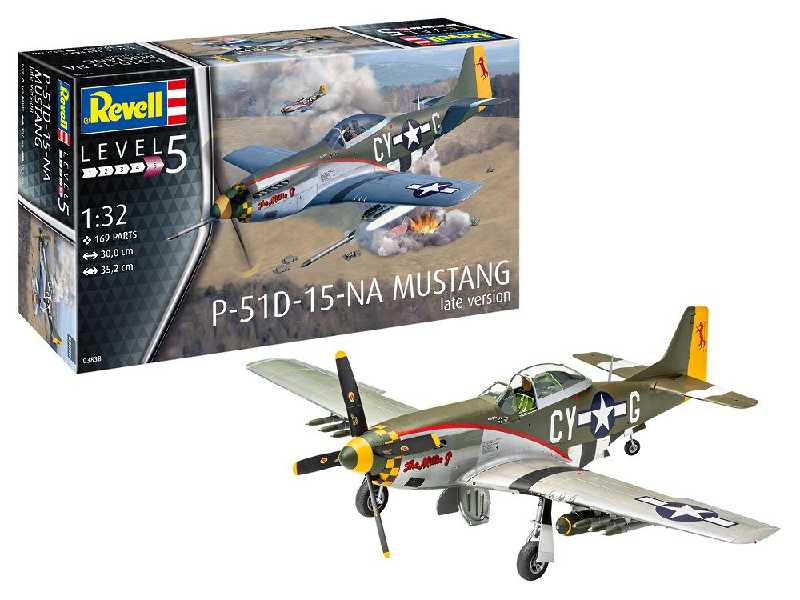 P-51D Mustang (late version) - zdjęcie 1 P-51D Mustang (late version) - zdjęcie 1