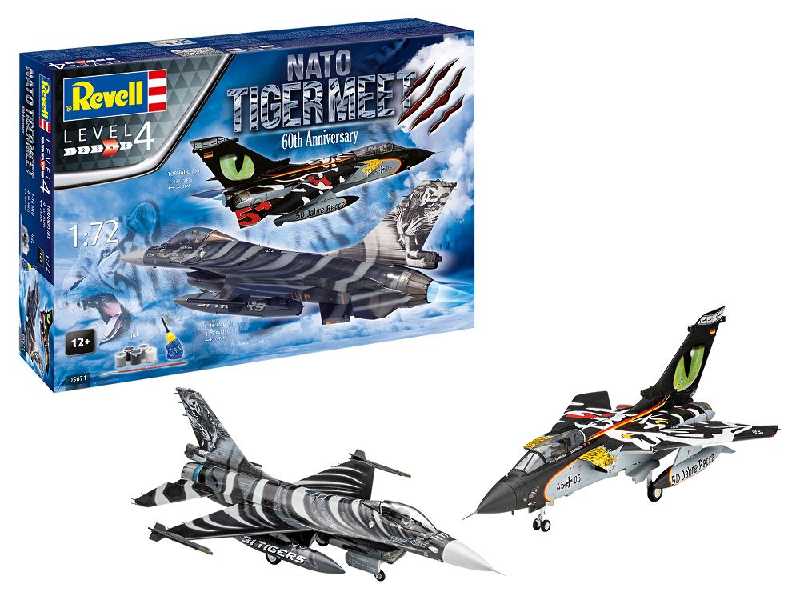 NATO Tiger Meet - Tornado i F-16 MLU zestaw podarunkowy - zdjęcie 1 NATO Tiger Meet - Tornado i F-16 MLU zestaw podarunkowy - zdjęcie 1