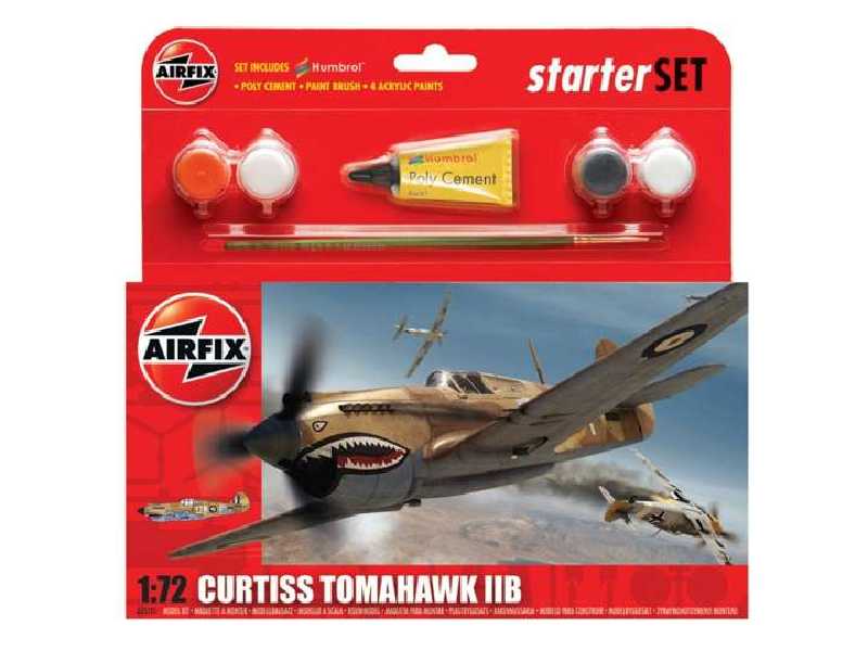 Curtiss Tomahawk IIb - Zestaw podarunkowy - zdjęcie 1 Curtiss Tomahawk IIb - Zestaw podarunkowy - zdjęcie 1