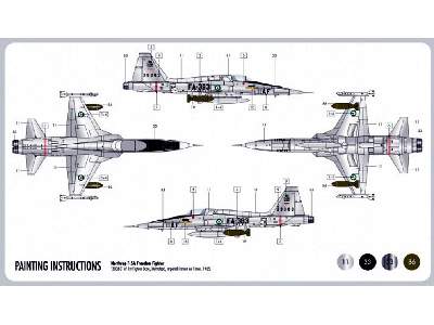 Northrop F-5A Freedom Fighter - Zestaw podarunkowy - zdjęcie 2