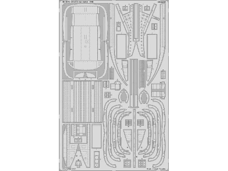 CH-47A rear ramp 1/48 - zdjęcie 1