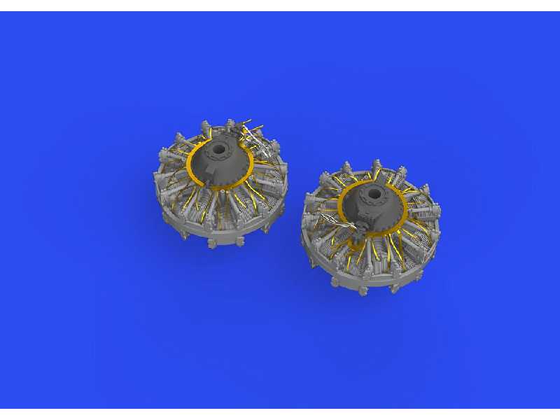 B-25J engines 1/72 - Eduard - zdjęcie 1 B-25J engines 1/72 - Eduard - zdjęcie 1