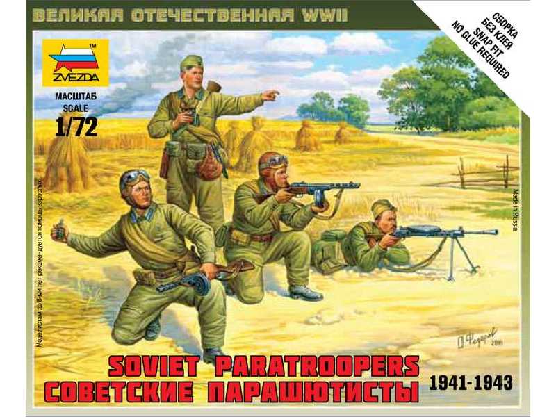 Figurki Sowieccy spadachroniarze 1941-1943 - zdjęcie 1 Figurki Sowieccy spadachroniarze 1941-1943 - zdjęcie 1