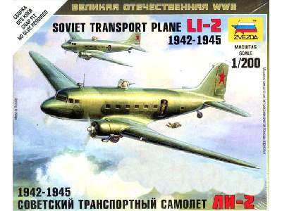 Sowiecki samolot transportowy Li-2 1942-1945 - zdjęcie 1