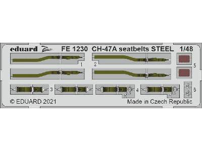 CH-47A seatbelts STEEL 1/48 - zdjęcie 1