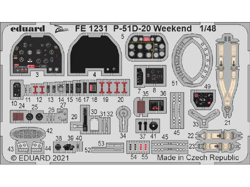 P-51D-20 Weekend 1/48 - zdjęcie 1