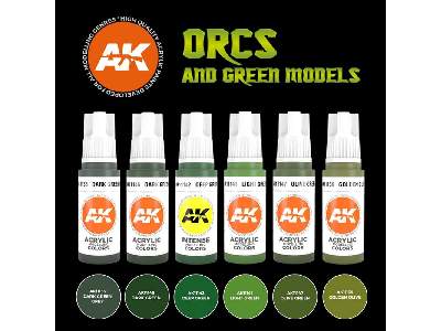 AK 11600 Orcs And Green Creatures Set - zdjęcie 3