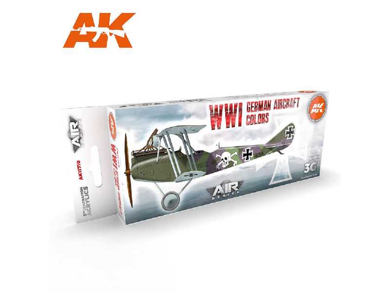 AK 11710 WWi German Aircraft Colors Set - zdjęcie 1