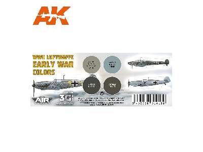 AK 11716 WWii Luftwaffe Early War Colors Set - zdjęcie 2