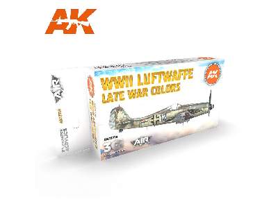 AK 11718 WWii Luftwaffe Late War Colors Set - zdjęcie 1