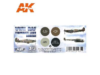 AK 11724 WWii RAF Temperate Land Scheme Set - zdjęcie 2