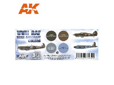 AK 11727 WWii RAF Seac Aircraft Colors Set - zdjęcie 2