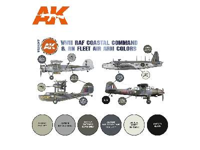 AK 11728 WWii RAF Coastal Command & Rn Fleet Air Arm Colors Set - zdjęcie 2