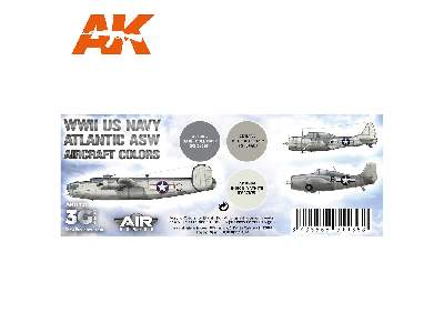 AK 11731 WWii US Navy Asw Aircraft Colors Set - zdjęcie 2