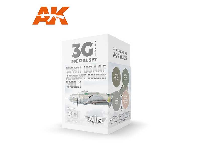 AK 11732 WWii USAaf Aircraft Colors Vol.1 Set - zdjęcie 1 AK 11732 WWii USAaf Aircraft Colors Vol.1 Set - zdjęcie 1
